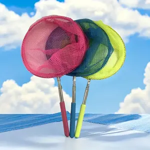 6pcs Set of Retractable Insect Nets in Random, Nets, Fishing Nets Outdoor Nature Exploration Games