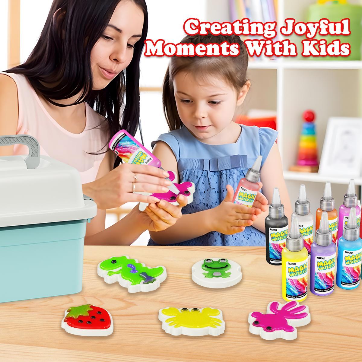 DIY 3D Water Elf Kit, Colorful DIY Water Elf Making Kit, Floating Toy, Handmade Pigment Watercolor Painting Kit, Suitable for 3+ #GLOBAL PICKS