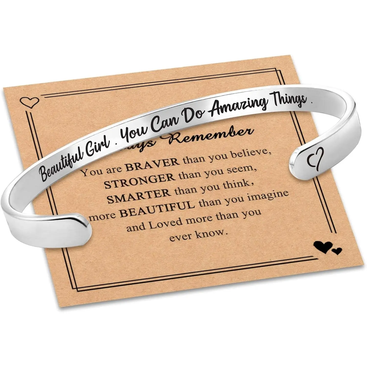 Christmas Stocking Stuffers Bracelets Gifts for Teen Girls Granddaughter  Birthday Valentine's Day Baptism Confirmation First Communion 6 8 10 12 14 16 Year Old Teenage Girl Tween Teens
