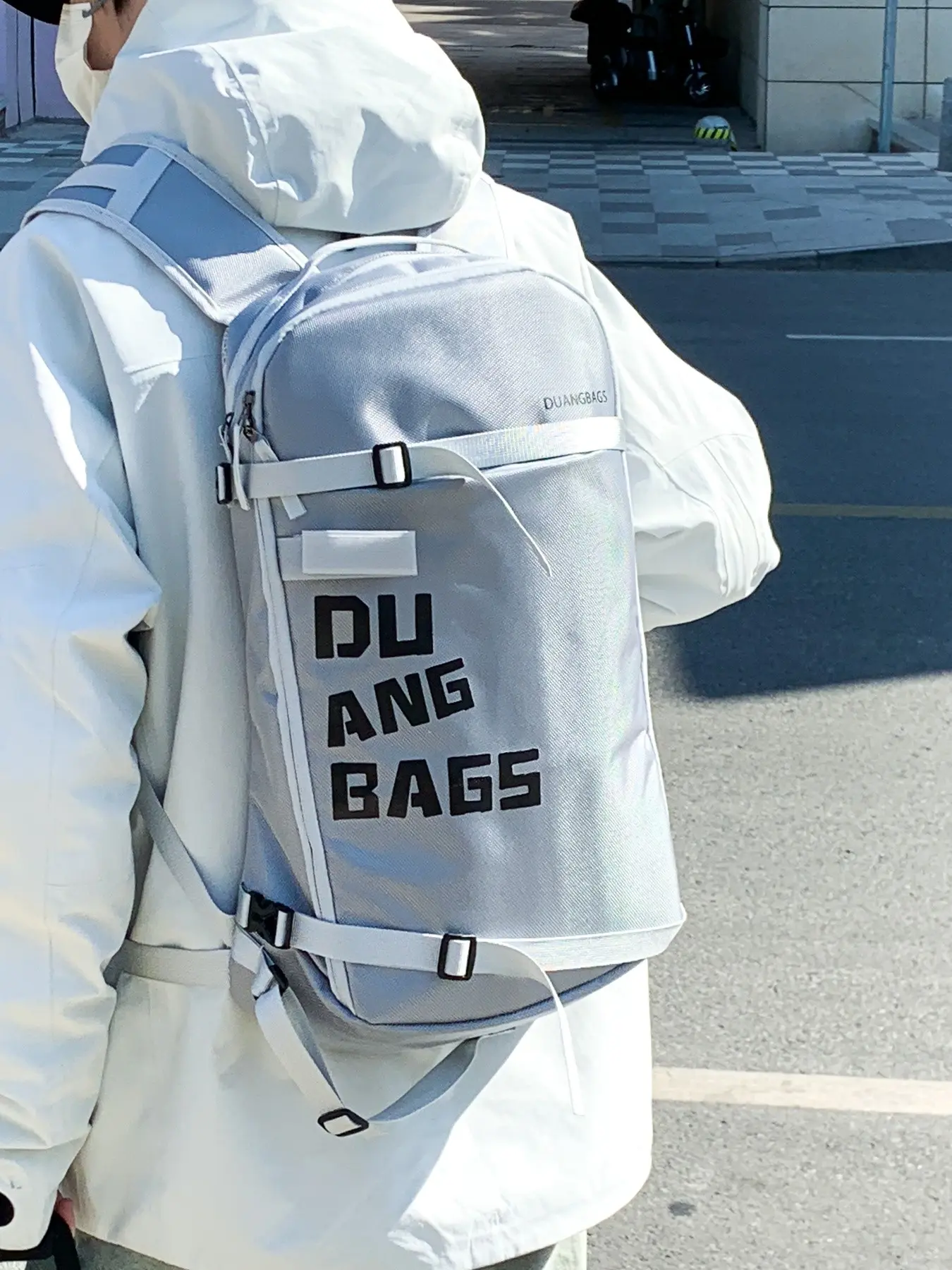 Snowboarding Backpack, Outdoor Sports Shoulder Bag, Lightweight Travel Pack, Hiking Climbing Cycling Bag, Unisex Snowboard Storage Bag