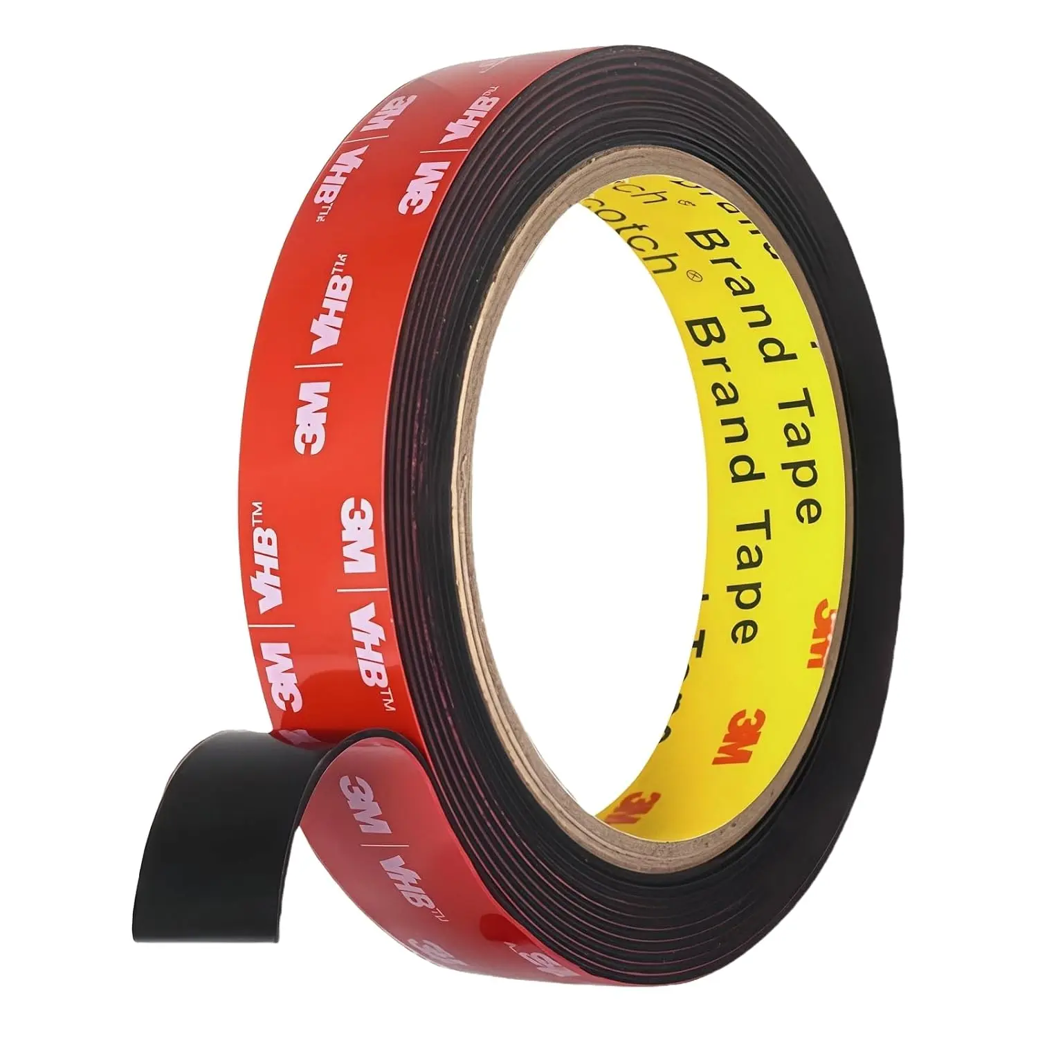 Double Sided Tape Heavy Duty, Adhesive Mounting Tape, 0.79 in x 10 ft, Waterproof Adhesive Strip Tape for Indoor, Outdoor, Automotive Trim, Home Decor