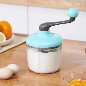Modern Simple Rotating Egg Beater, Manual Whisk for Home Kitchen, Ideal for Baking Cream, Essential Tool for Foam Cakes, Easy to Use, Kitchen Gadgets