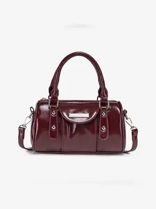 2026 New Arrival Unique Design Boston Pillow Bag, Versatile Large Capacity Commuter Handbag, Crossbody Shoulder Bag for All Seasons