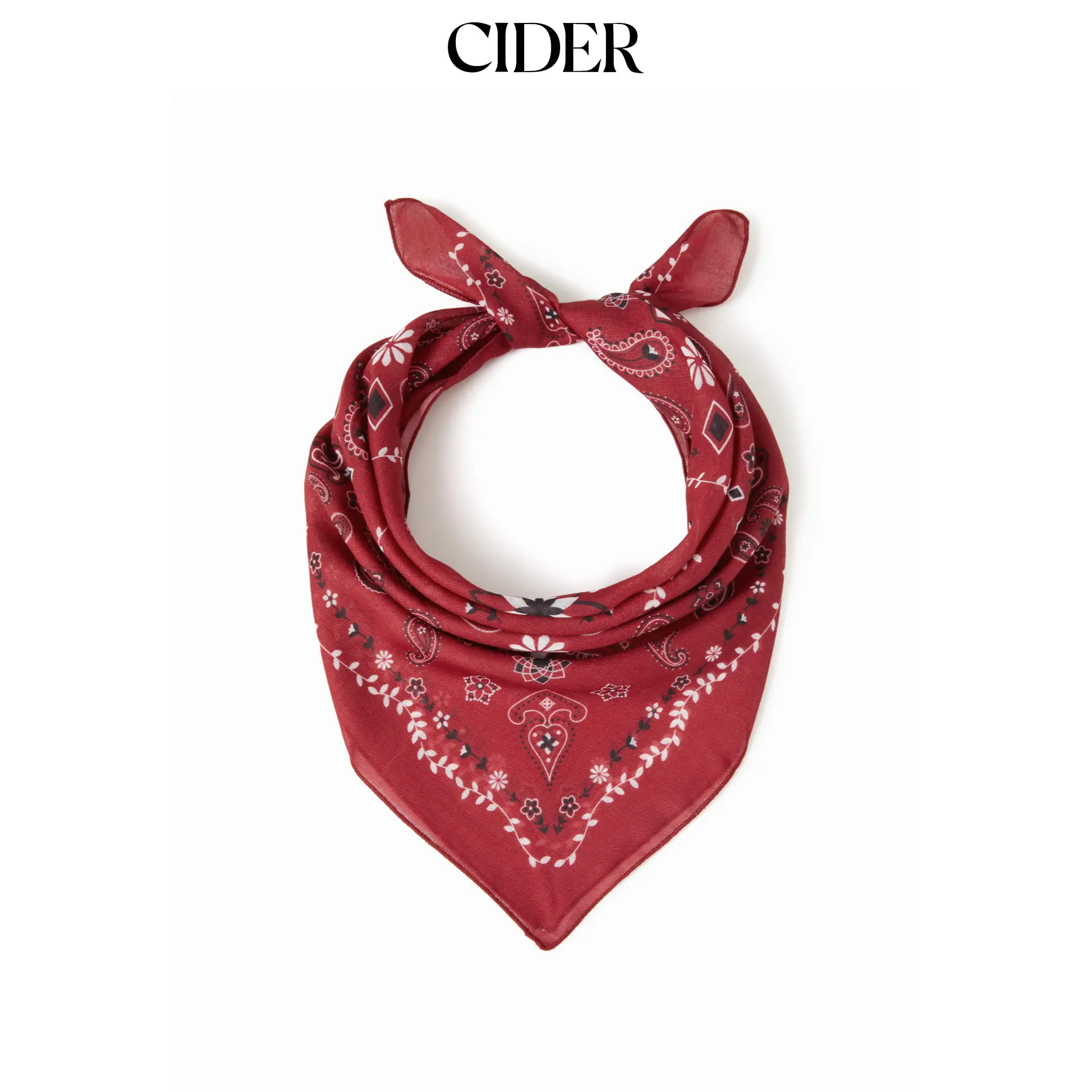 Cider PAISLEY SQUARE HEADSCARF Cider PAISLEY SQUARE HEADSCARF