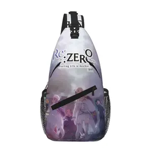 From scratch Chest Bag Large Capacity Lightweight Sling Bag for Daily Commute Outdoor Camping Business Travel, Cartoon Casual From scratch Merch Shoulder Backpack for Tablet, Gift for Men Women Kids