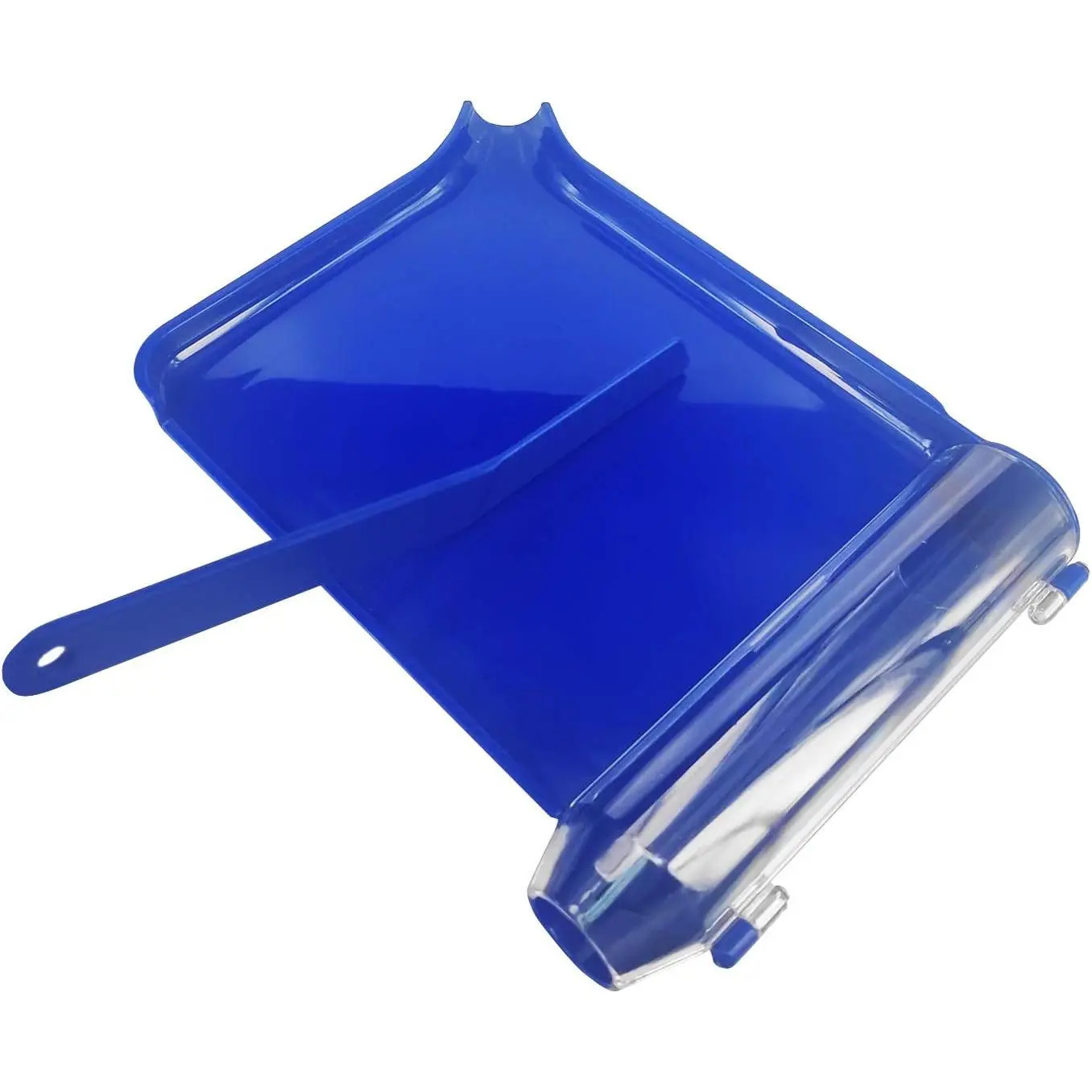 Medarchitect Left-Hand Pill Counter Tray with Spatula - Blue Pill Organizer for Medical Supply Needs