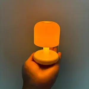 Mini Bedside Sunset Gradient Glow Table Lamp, Home Supplies Night Light for Bedroom Use