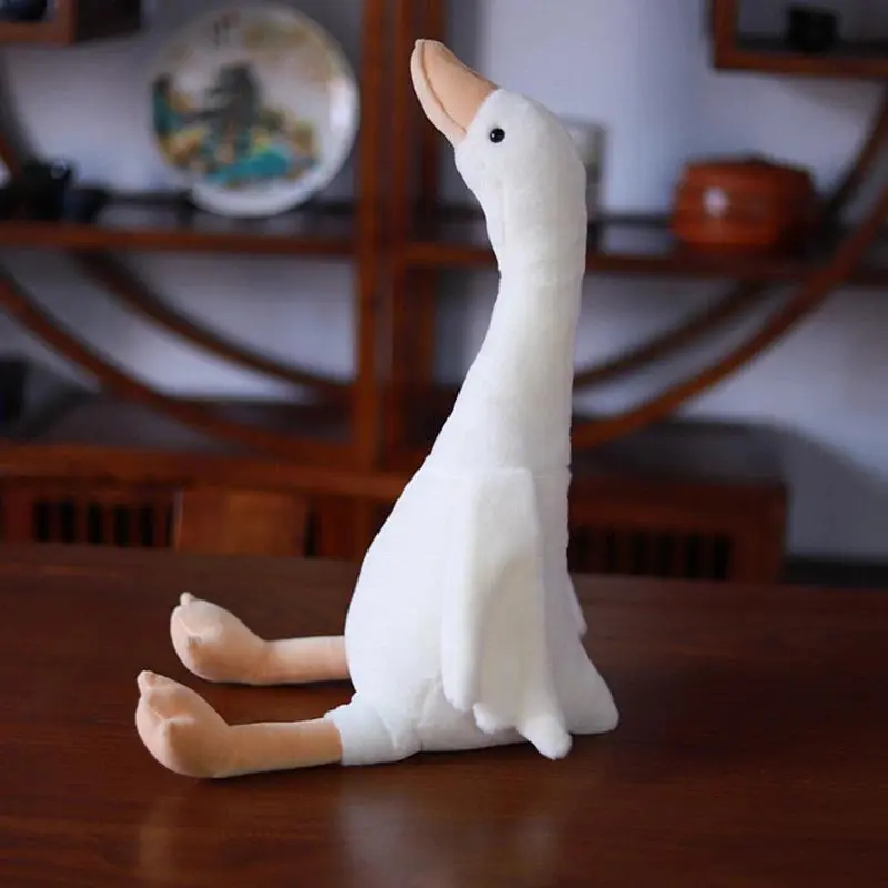 Cute Long Neck Goose Plush Toy Soft Stuffed Doll Kids Birthday Gift