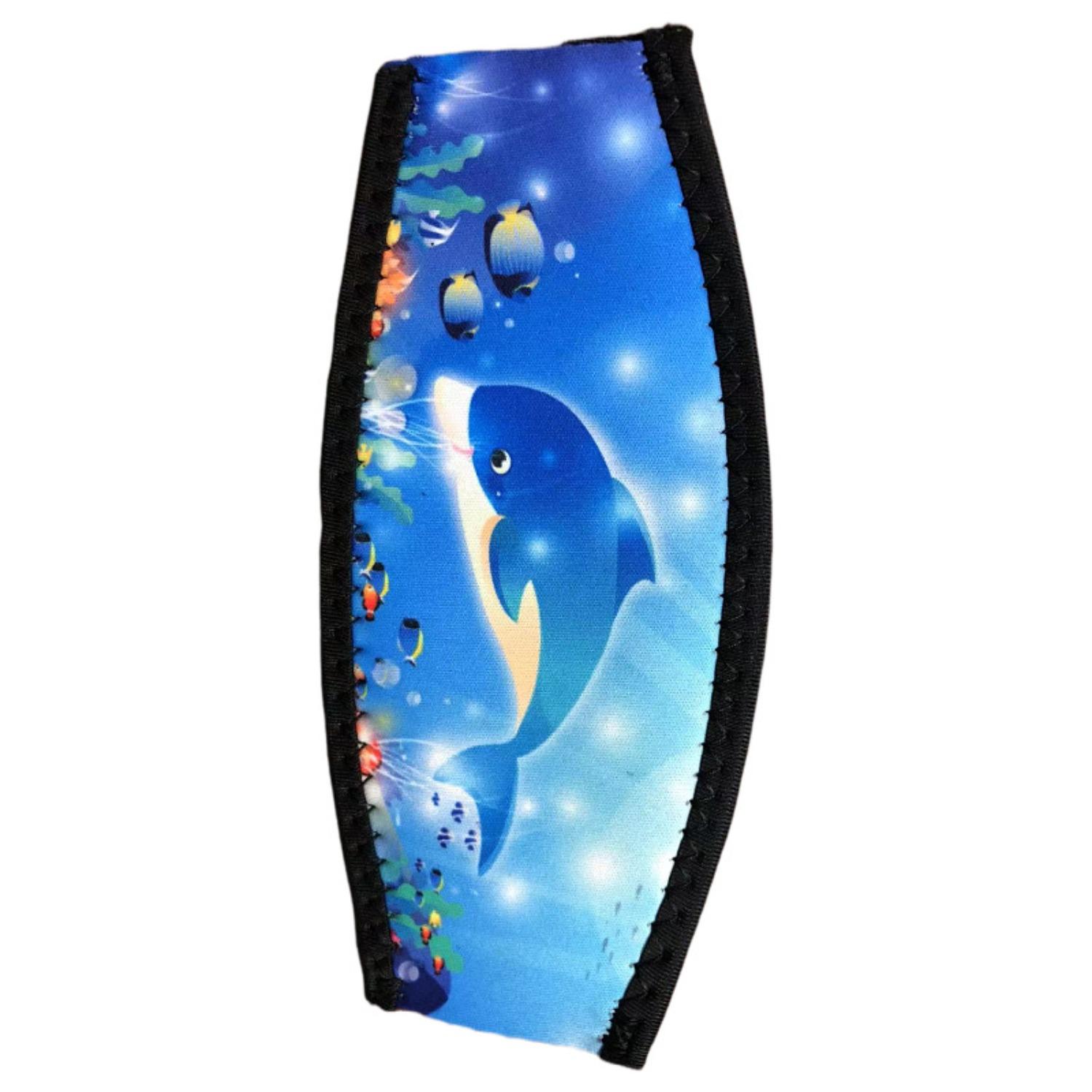 Diving Mask with Protective Cover Neoprene Strap for Men Women Water Sports Glasses Waterproof Hair Band Adult Use