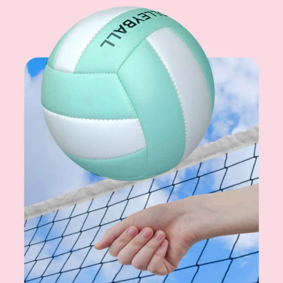 1pc 5-Number Volleyball, Thickened Durable Soft Volleyball, Waterproof Surface, Youth Adult Training Match Ball, Indoor Outdoor Practice Ball, Super Soft Volleyball, Sports Ball
