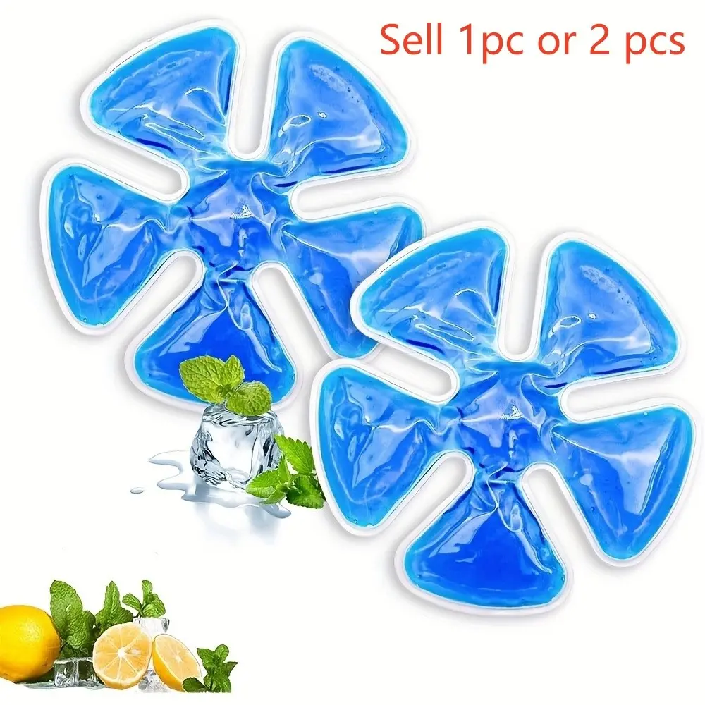 Helmet & Hat Cooling Gel Pack, Head Cooling Ice Pad for Adult, Reusable Cap Cooling Inser, Portable Cap Ice Pack for Heat Relief, Portable PVC Cooling Pad for Sports & Outdoor Activities, Ice Packs Reusable