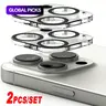 2 Pcs Camera Lens Glass Cover Protector, Compatible with iPhone 16 Pro Max/16 Pro/16 Plus/16/15 Pro Max/15 Pro/15 Plus/15/14 Pro Max/14 Pro/14 Plus/14/13 Pro Max/13 Pro/13/13 Mini/12 Pro Max/12 Pro/12/12 Mini/11 Series, Anti-Scratch #GLOBAL PICKS