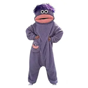 Cute Monster Wearable Blanket Hoodie For Women Men, Soft Sugar Fleece Pullover, Warm Cozy Hooded Blanket, Ideal for Home, Party, Birthday Gift #GLOBAL PICKS
