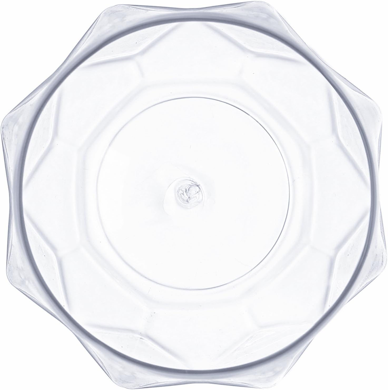 40-Pack Plastic Stemless  Glasses, 12 Oz Unbreakable Plastic Drinking Cups for , Office, Bars, Wedding, Party, Clear