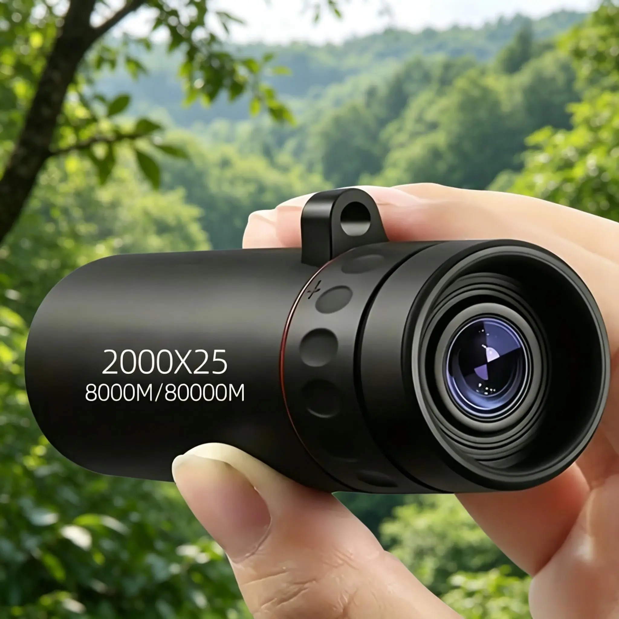High-Definition Monocular Telescope, Portable Single Tube, Ideal for Camping, Hiking, Hunting, Travel, Concerts, Fishing, Christmas Gifts