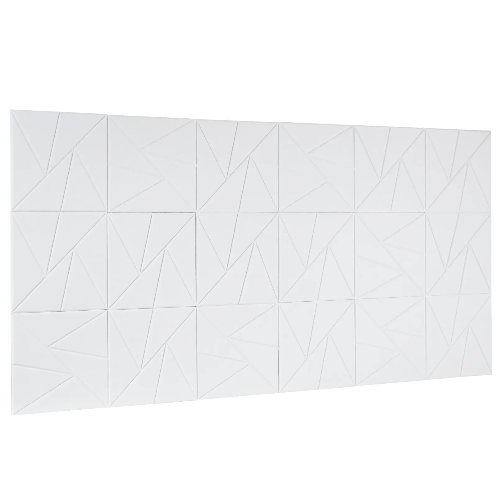 【DealsForYouDays】VEVOR 18 Pack Acoustic Panels with Self Adhesive, 11.8 x 11.8 x 0.4 inch Sound Proof Foam Panels, Polyester Fiber Soundproof Wall Panels High Density, for Home, Studio, Office, Theater, White