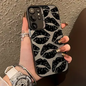 Premium Lip Print Fashion Phone Case for Samsung Galaxy A03/A04/A04E/A05/A05S/A10/A10S/A11/A12/A13/A14/A15/A20/A21S/A22/A23/A24/A25/A30/A30S/A31/A32/A33/A34/A35/A50/A52/A53/A54/A55/A70/A71/A72/S10/S10+/S20/S20Ultra/S21/S21Fe/S22/S22Ultra/S23/S24 Fashion,