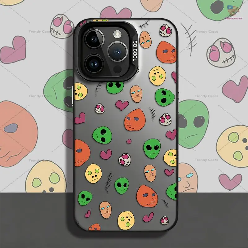 Face painting Phone cases for iPhone 17 AIR 17 PRO 16 PRO 15  PRO MAX  14 PLUS 13 PRO 12 11 PRO XS MAX X XR Plus  series(anti-drop hard shell) shockproof mobilephone protective cover Cellphone Protection, Accessories, Smartphone