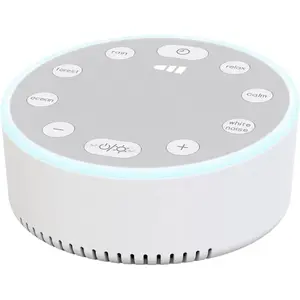Bluetooth Speaker White Noise Sleep Music Sound Adjustment Mood Sleeping Aid with Ambient Lighting Applicable to All Vehicles