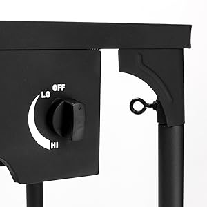 ROVSUN 2 Burner Outdoor Propane Gas Stove 150,000 BTU High Pressure Stand Cooker for Backyard Cooking Camping Home Brewing Canning Turkey Frying, 20 PSI Regulator