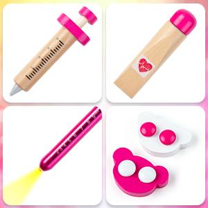 Doctor Kit for Girls, 34 Pcs Doctor Kit for Toddlers 3-5 with Storage Bag & Real Stethoscope, Pretend Play Set for Boys Girls Fun Role Playing Game