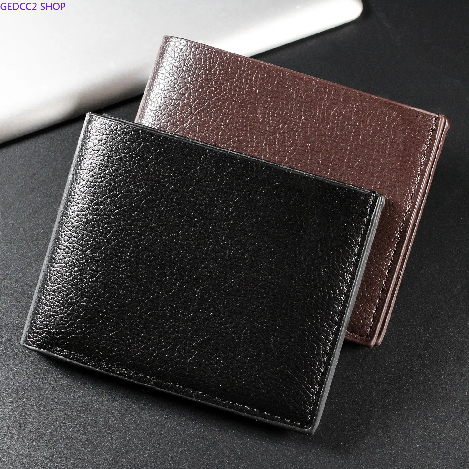 Men's Large Capacity Bifold Wallet - Multi-Card Holder with ID & Coin Pocket, Leather Purse with Zipper Compartment, Perfect Father's Day Gift for Him
