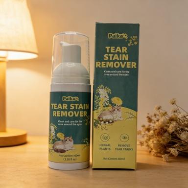 Paika Pet Tear Stain Remover Mousse, Gentle Formula for Dogs & Cats, Effective Cleaning Solution, Easy Application, Safe for Daily Use