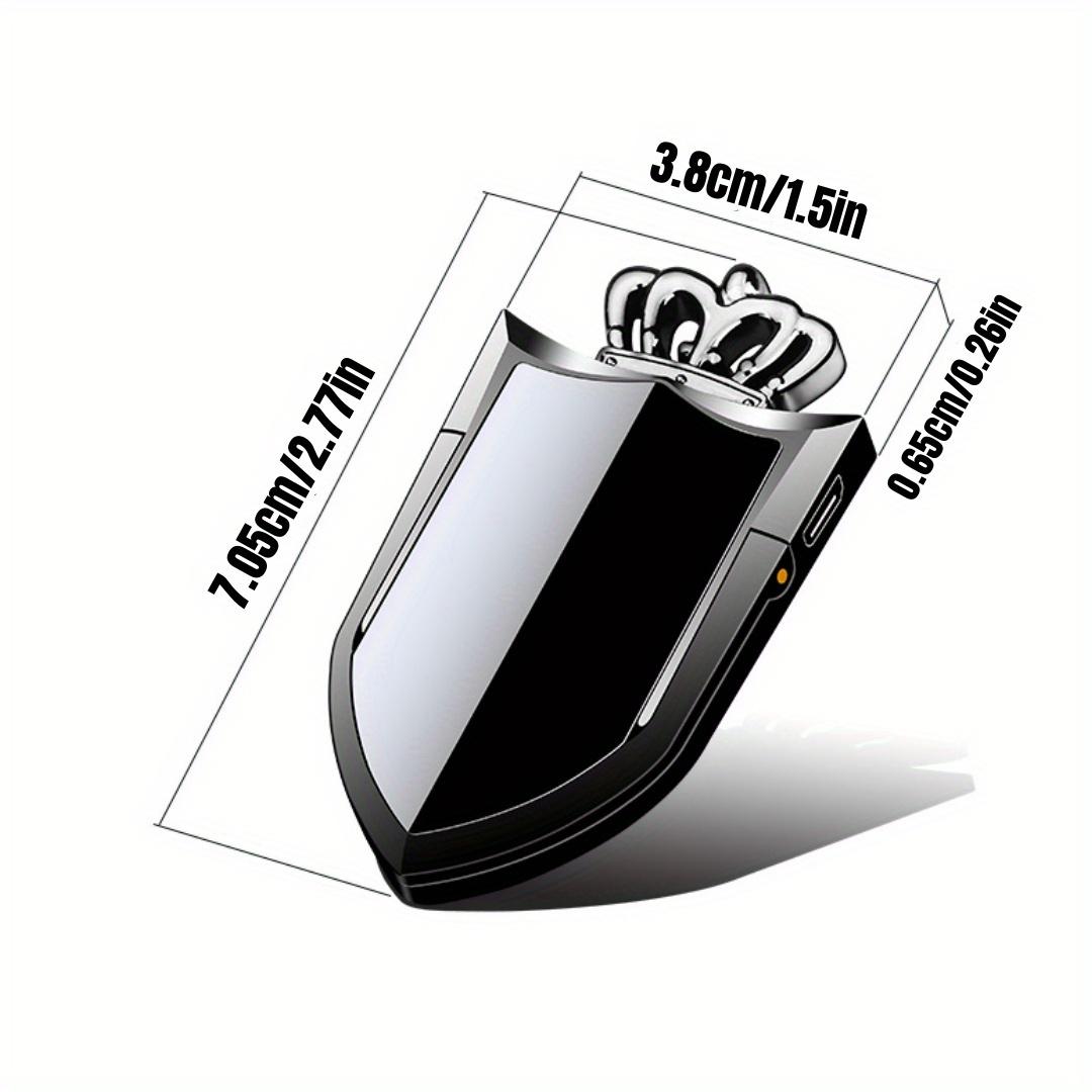 Electronic lighter with mobile phone holder, USB fast charging, multi-function tungsten windproof lighter, outdoor use, gift box packaging, perfect gift