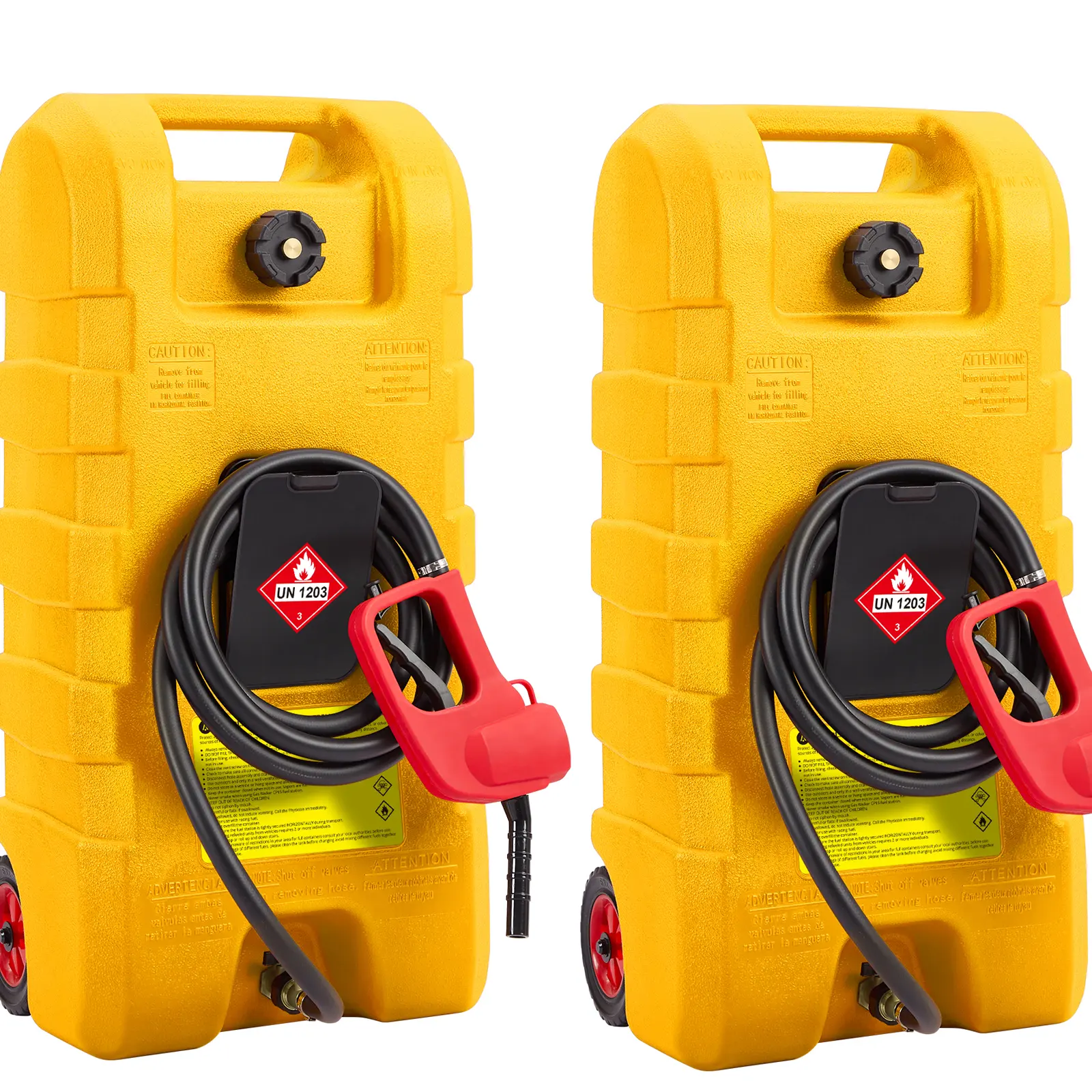Tragbar Benzinkanister Mit Manueller Siphonpumpe, Absperrventil & Schneller Übertragung, Durchfluss 7,5 l/Min, Für ATV UTV