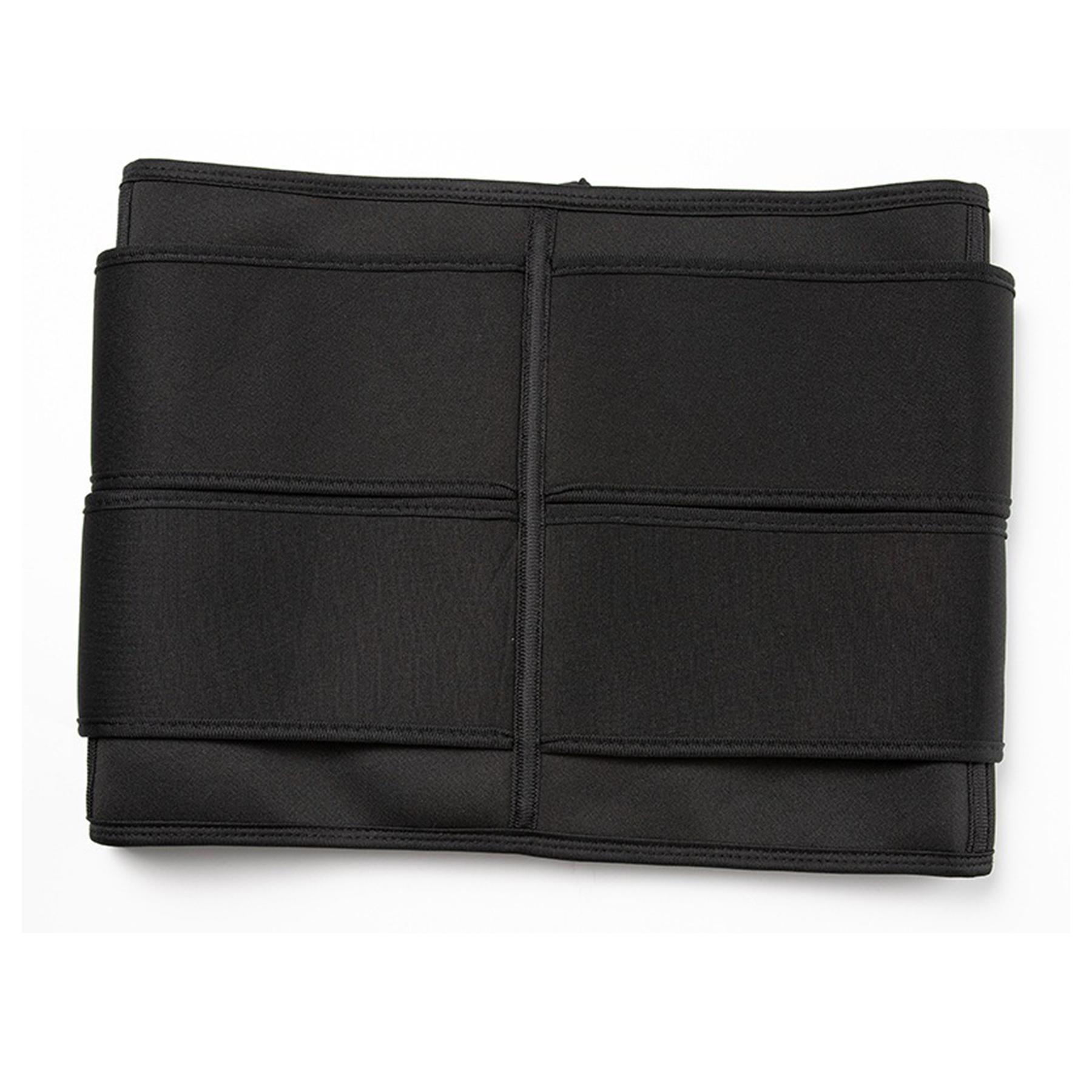 Unisex's Adjustable Hook & Eye Closure Sports Waist Trainer, Tummy Control Velcro Design Fitness Waist Trainer, Waist Support for Women & Men, Sporty Waist Belt for Yoga, Waist Trainer Trimmer