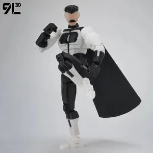 2026 hot item9L 3D Dummy13 Lucky13 Titan13 T13 Invincible Black And White Color Scheme Omni-Man Anime Multi-Jointed Toys Action Figures Gifts