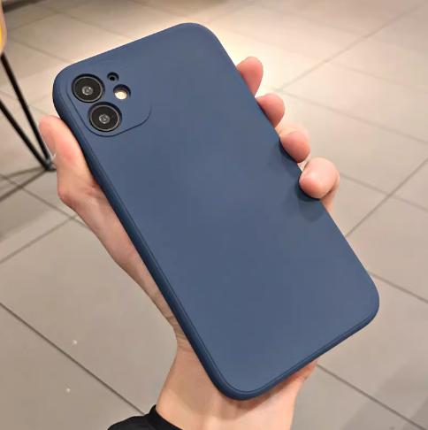 Full Protection Soft Silicone iPhone Case TPU Shockproof Cover for 17 16 15 14 13 All Models