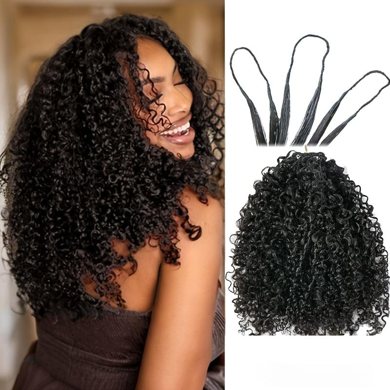 ISEE HAIR Crochet  Hair Extensions Miracle Knots Pre-Separated 50g/Pack (– Knotless Boho Braids, Multiple Curly & Wave Textures Protective Hairstyles For Black Women # greenish # TikTokShopSpringGlowUp