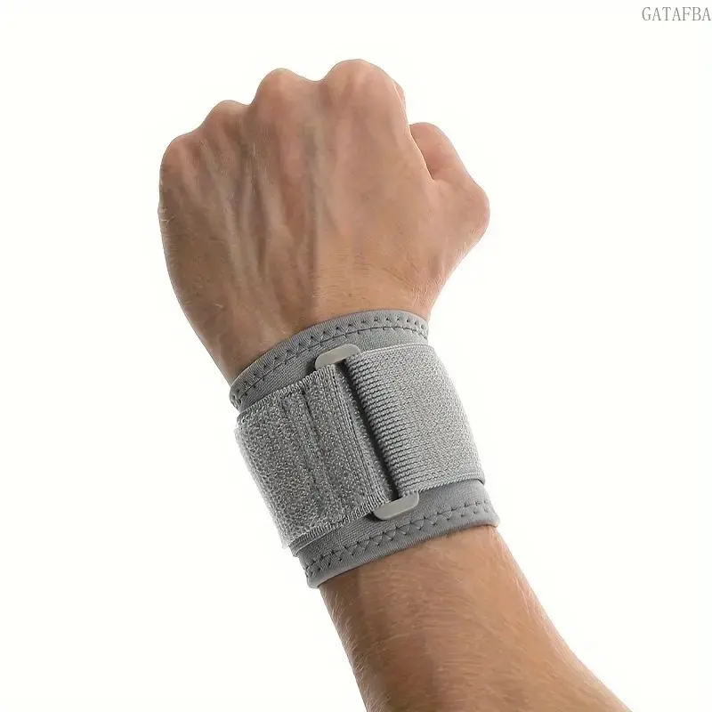 Compression Wrist Brace, Adjustable Nylon Wristband for Pain Relief, Weightlifting, and Daily Sports Use, Adjustable Wristband
