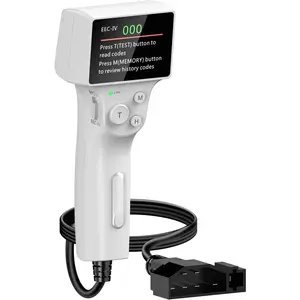 OBD1 Code Reader Compatible with , 2 in 1 Digital OBD 1 Scanner with -in Reinforced Pins and 9   OBD 1 Scan Tool Compatible with , Lincoln, Mercury from 1981-1995 (Gray)
