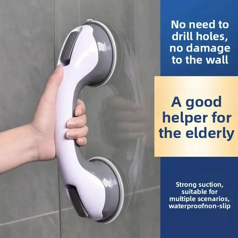 Wall-Mounted Bathroom Grab Bar, Non-Slip Safety Handrail for Elderly & Pregnant Women, Easy-Install Removable Design, Home Installation