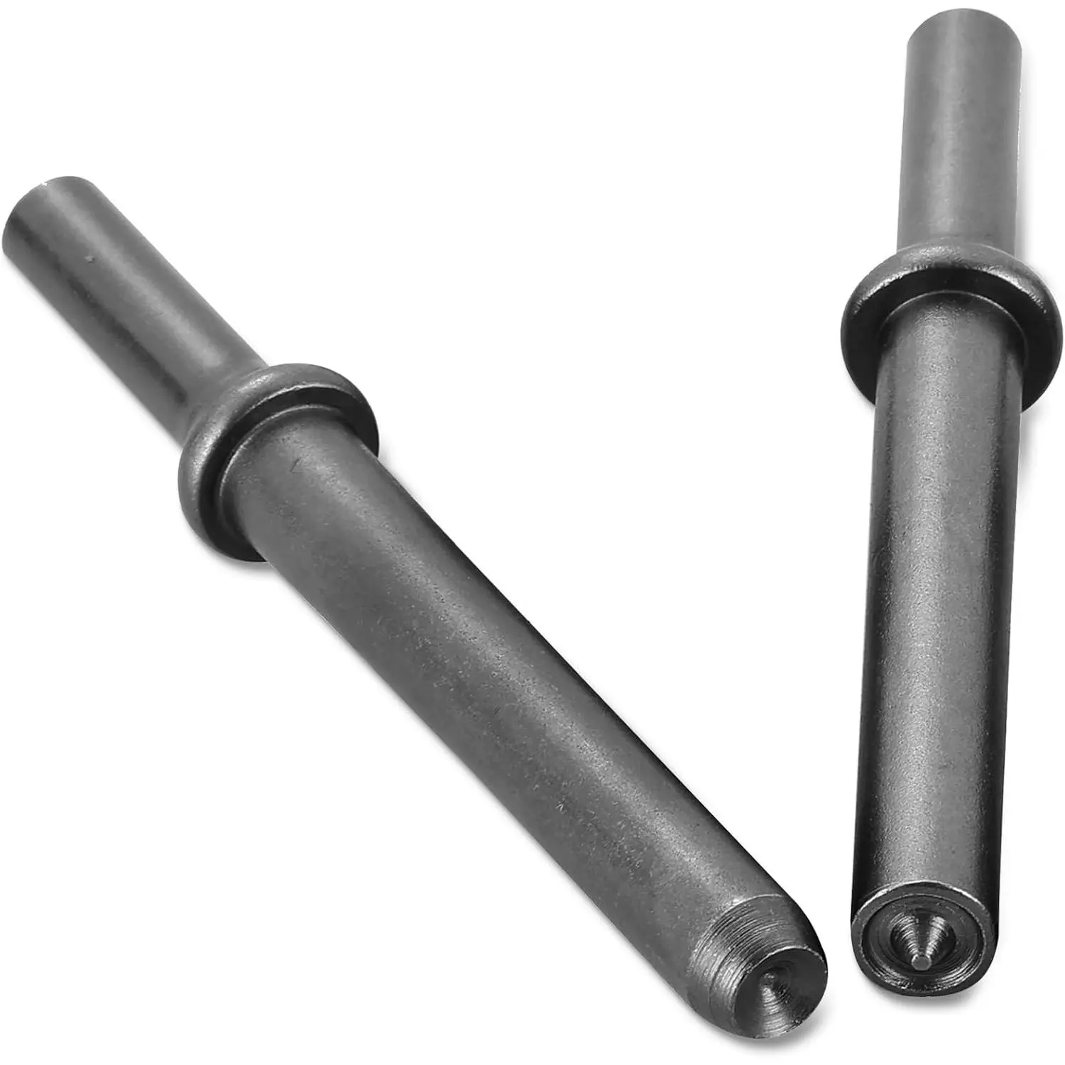 2 count Air Rivet Hammer Tool Kit,  Heavy Duty Smoothing Pneumatic Air Rivet Hammer Tools Kit, High Carbon Steel Air Rivet Hammer Chisel with Spring