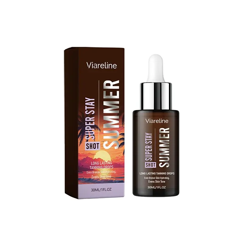 Tanning Essence Liquid, Smooth and Refreshing, Non-Greasy, Natural Bronzed Skin Tone, Darkening Essence for Perfect Tan