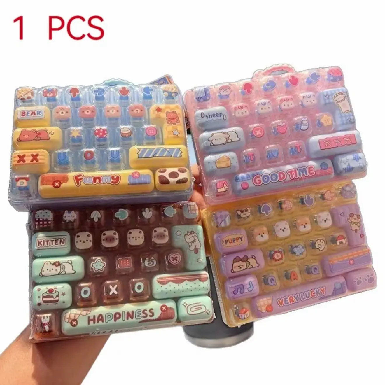 26-Key Stress Relief Keyboard Keychain, Fun Pressing, Mood Booster, Daily Use, Perfect Gift for Friends, Festival Accessory
