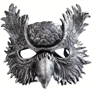 Owl Mask Artemis Knowledge God, Festival Gear, Party Accessories, Men's and Women's Masks, Halloween and Carnival Supplies, Costume and Role Play