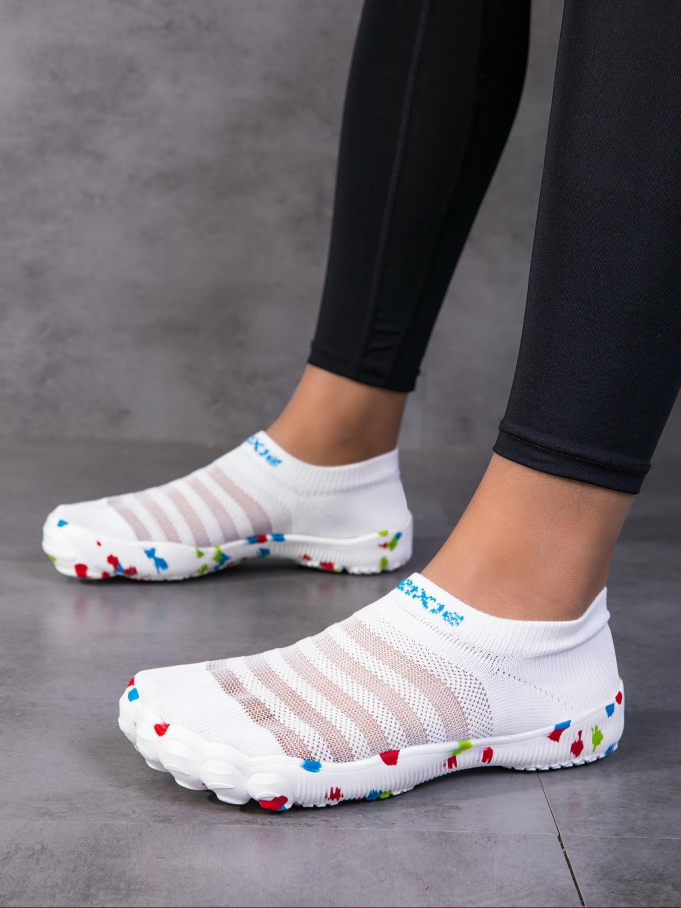 Unisex Ultra-light Slip-on Sneakers, Trendy, Anti-slip Barefoot Design for Running, Lightweight Walking Shoes