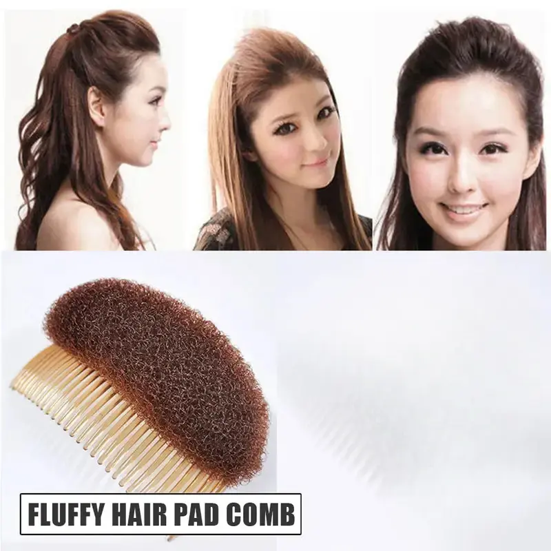 Hair Styling Volume Bouffant Beehive Shaper Roller Bumpits Bump Foam Clear Comb Xmas Gift Accessories Hair Styler
