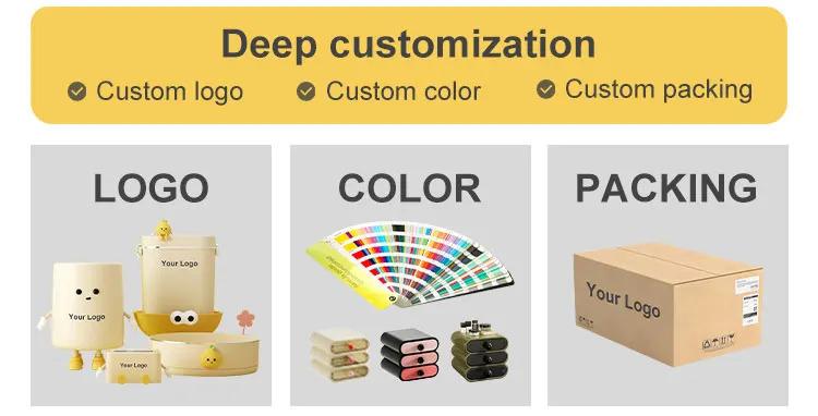 UFORU US Stock Modern Plastic Cereals Storage Rotating Dispenser 360° Large Airtight Rice Container Food Storage Box With Lid For Kitchen Pantry Organization