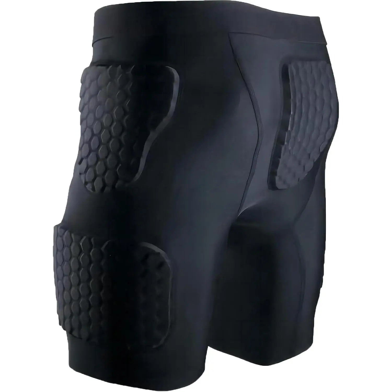 Padded Compression Shorts Padded Football Girdle  and Football Girdle for Men Thigh Protector for Basketball ice Skating Rugby Soccer Hockey