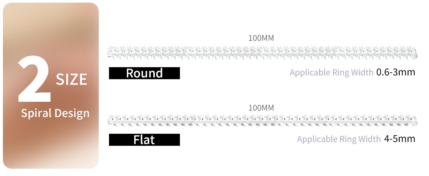 22 Pack Invisible Ring Adjuster For Loose Rings,2 Ring Reducers For Jewelry Rings,Multiple 16 Inserts In 8 Sizes And 6 Spirals In 2 Sizes,Silicone Ring Tightener Fit For Almost Rings 22 Pack Invisible Ring Adjuster For Loose Rings,2 Ring Reducers For Jewelry Rings,Multiple 16 Inserts In 8 Sizes And 6 Spirals In 2 Sizes,Silicone Ring Tightener Fit For Almost Rings
