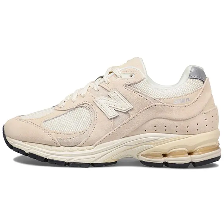 New Balance NB 2002R Calm Taupe Retro Comfort Sneakers for Men and Women – Breathable Fabric and Leather, Low-Top Casual Running Shoes Verifiable, with credentials and supporting global authentication