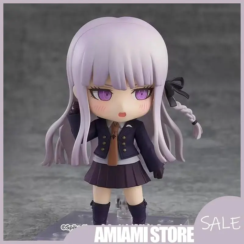 10cm Q version Danganronpa Kirigiri Kyoko Movable Face Change No.2625 Collectible Decoration Desktop Birthday Christmas Gift Toy