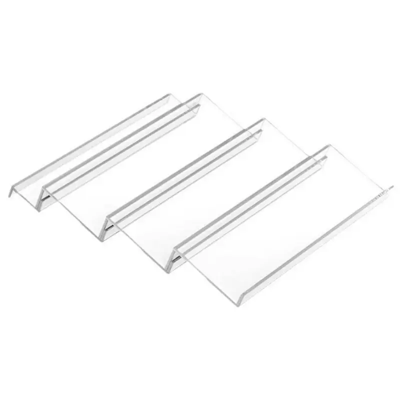 4pcs/8pcs Kitchen Spice Organizer Drawers, Clear Storage Rack, Transparent Compartment Design, Easy Access, Ideal for Home Kitchen, Small Restaurant Backroom