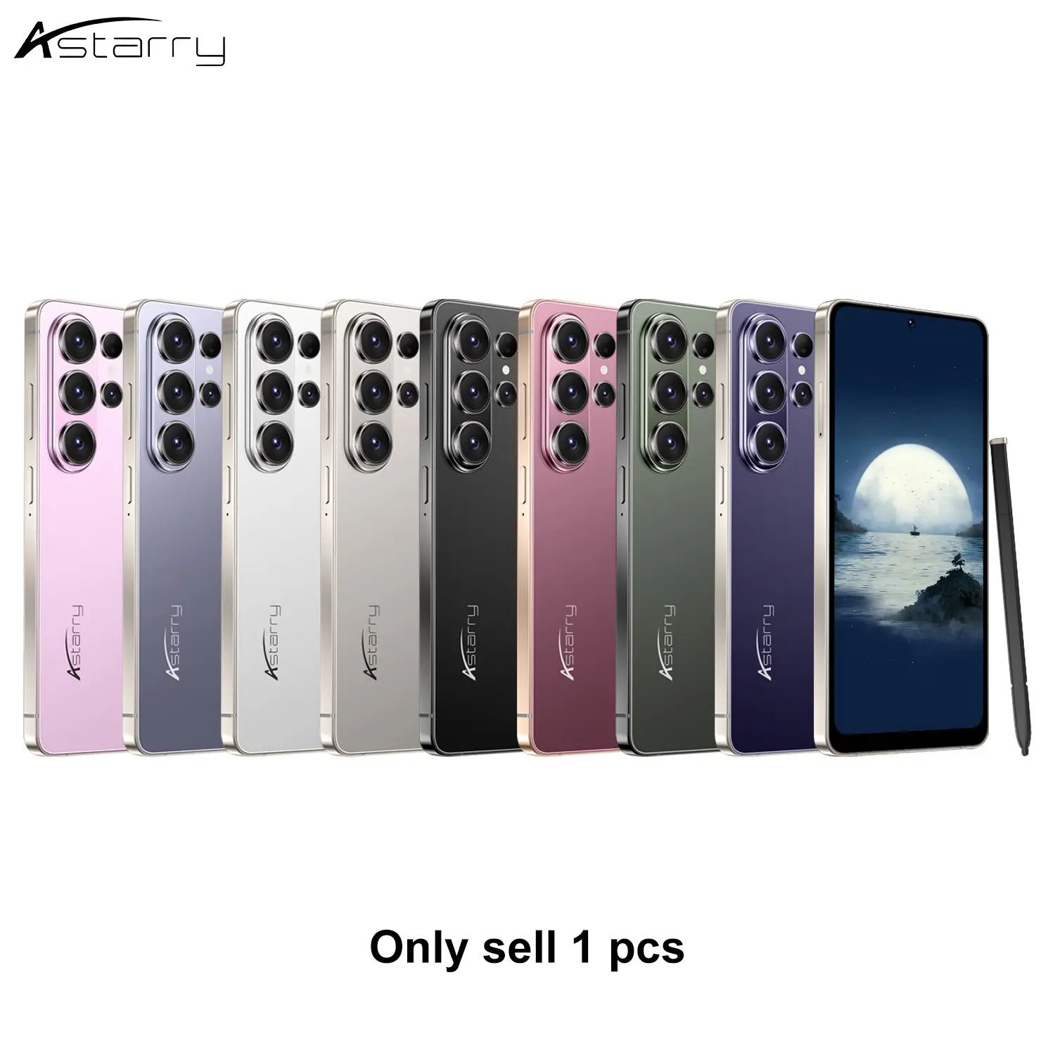Astarry S26 Ultra Smartphone, Android Mobile Phone, 3gb RAM 32GB Storage, 6.75-Inch HD Display, 5mp+13mp Camera, Android 12.0, Dual Sim, 4100mah Battery