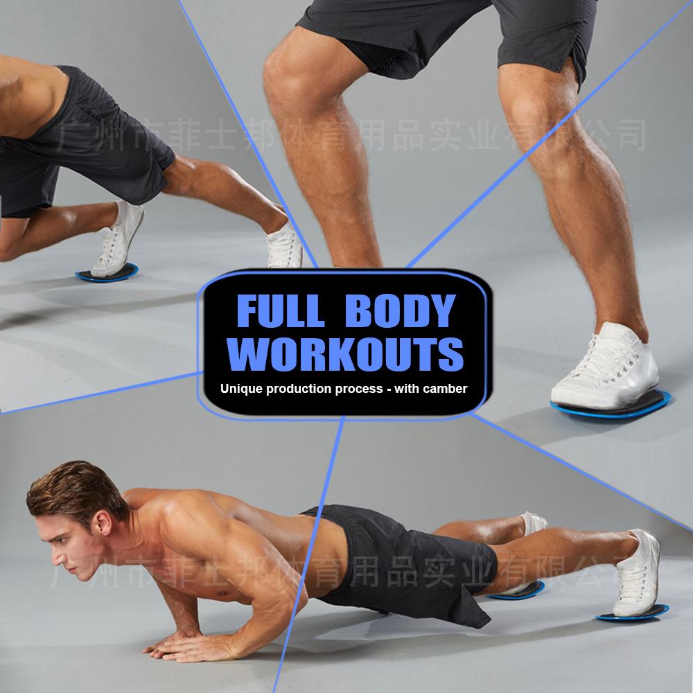 Pilates Slide Disc Fitness Home Core Training Yoga Equipment Buttocks Exercise Abs Slide Mat Leg Trainer